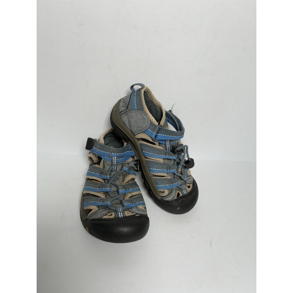 Title: Keen Newport H2 Kids Sandals Size 12 Blue Grey  Closed Toe‎ Water Shoes